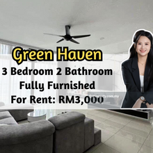 Green Haven, Fully Furnished, 3 Bedroom 2 Bathroom, 2 Car Park