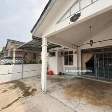 Taman Puteri Wangsa Jalan Lembing Single Storey Terrace House For Sale