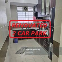 Jelutong Palace 2 Car Parks & Renovated Unit For Sale