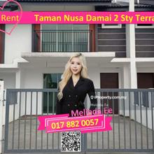 Pasir Gudang Taman Nusa Damai Fully Furnished 2 Storey Terrace 4bed