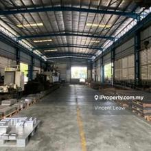 1.5 Storey Detached Factory For Rent At Bukit Minyak Industrial Area