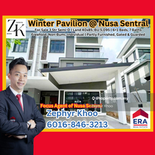 Winter Pavilion @ Nusa Sentral 3 Storey Semi-D House For Sale