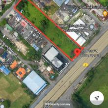 2 acres Freehold agri land @ klang road frontage for sale.