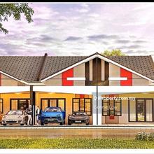 20x100 Biggest New Single Storey Terrace house for Sale in Ipoh Perak