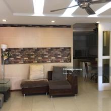 Karen) Double storey house at gunung lang partially furnished 