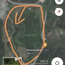 200m from titi town jelebu, 50 acres land, residential land for sale