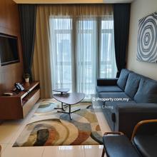 Strategic location. Fully furnished unit for rent.