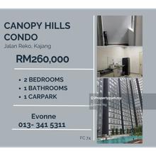 Below Market! Canopy Hill, Freehold,For Sale,Jalan Reko, Kajang
