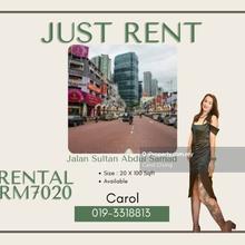 Brickfield Jalan sultan Abdul Samad Ground Floor Shop For Rent