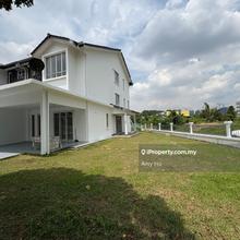 End-lot Corner House. Land size 3,950 sf. Guarded