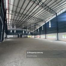 Warehouse For Rent @ Prai 36,411 Sqft Good Condition View To Offer 