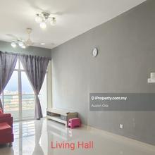Boulevard Condominium 936sf High Floor 2 Car Park Ayer Itam