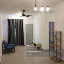 Tenanted till feb26, facing highway, partially furnished with good