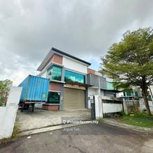 Kempas Utama Semi D Factory 60x135 for sale / Tenanted 