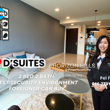 D'Suites @ Horizon Hills For Sale, Foreigner Can Buy