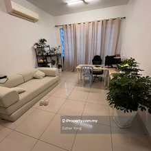 Block A partially furnished unit is available for rent on now !