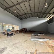Demak Laut Double Storey Semi Detach warehouse For Rent