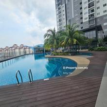 Super KL city view unit come with master bed, sofa, 2 aircond & heater