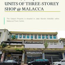 Three (3) Adjoining Units of Three-Storey Shop @ Jalan Munshi Abdullah