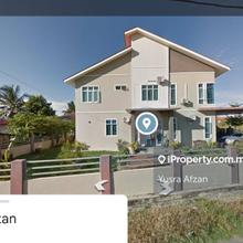 2 Double Storey Semi-Detached hadapan airport Pengkalan Chepa 
