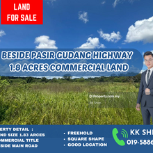 Beside Pasir Gudang Highway Tebrau Suitable for Car Showroom 