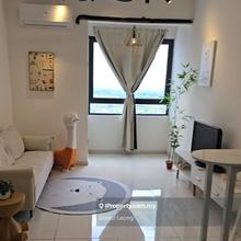 New unit fully furnished 1b1r horizon suites @ klia sepang - 1300 only