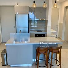Trion 2rooms2bath fully furnish brand new for sell, id design renovati