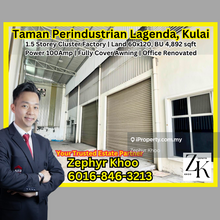 Taman Perindustrian Lagenda, Kulai 1.5 Storey Cluster Factory