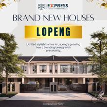 Brand New Double Storey Terrace at Amfield Lopeng, Miri