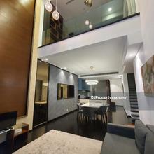 Unit is fully furnished duplex suitable for couple and small family