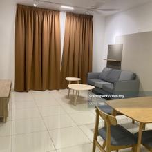High Floor Woody Designed Furnished Trio Unit