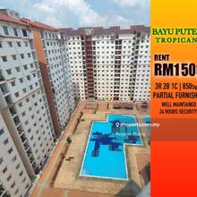 Pool View Bayu Puteri Tropicana High Floor Partial Furnished For Rent
