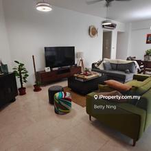 Facing swimming pool