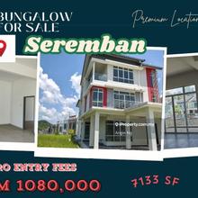 Seremban 2.5 storey bungalow for sale