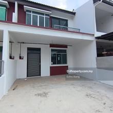 New Bare Unit & Good Condition 2 Storey Terrace Call Echo For Viewing