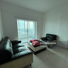High floor, corner unit, sea & city view, furnished, block A