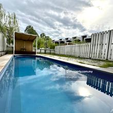 3.5sty link house with private pool and private lift!