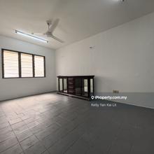 Rent Desa Sri Puteri Flat New Paint Tiles 3room 1bathroom kitchen yard