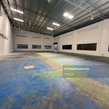 Desa Cemerlang 1.5 Storey Semi D Factory For Rent  