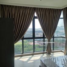 Condominium for rent,full furnished, mid floor, permas jaya