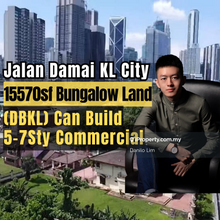 Bungalow Land, 15570sf Land, Can Build 7 Storey Commercial Building