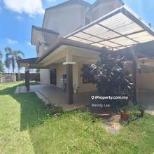 Corner Extra 20 feets land 43x80sqft Double Story Freehold 24h Guarded