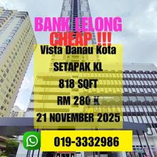 Bank Lelong Vista Danau Kota Setapak Kuala Lumpur