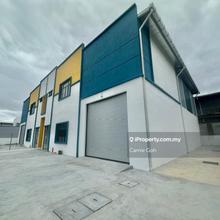 One and half storey semi-detached factory @ tmn perindustrian krubong