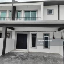 New 2 storey landed house never occupied for sale at Lahat Perak