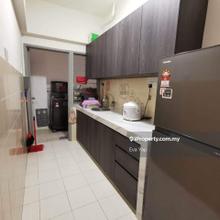 Renovated, Partly furnish, walking distance to MRT