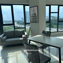 Brand new unit with fully furnished for rent!