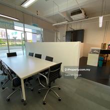 Fully furnished office available for rent 