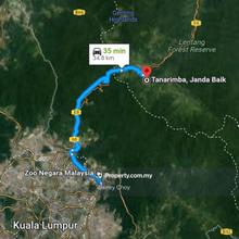 Agriculture land for Sale at Tanahrimba Janda Baik