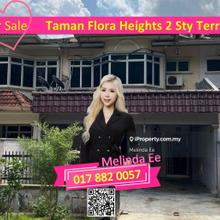 Pasir Gudang Taman Flora Heights Beautiful 2 Storey Terrace 4bed
